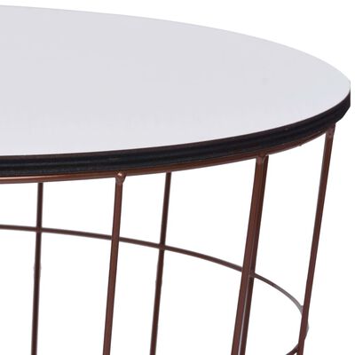 vidaXL Konferenční stolek zlatý Ø 40 cm