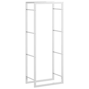 vidaXL Stojan na palivov&eacute; dřevo 50x28x132 cm nerezov&aacute; ocel