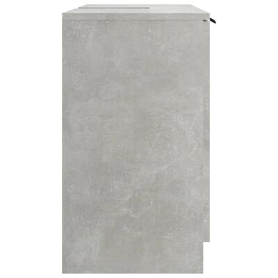 vidaXL Koupelnová skříňka betonově šedá 64,5 x 33,5 x 59 cm kompozit