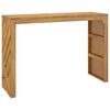 vidaXL Konzolov&yacute; stolek 110 x 35 x 75 cm masivn&iacute; teakov&eacute; dřevo