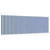 vidaXL Budsorovateln&eacute; zastře&scaron;en&iacute; Modro-b&iacute;l&aacute; 350 x 200 cm Tkanina a kov