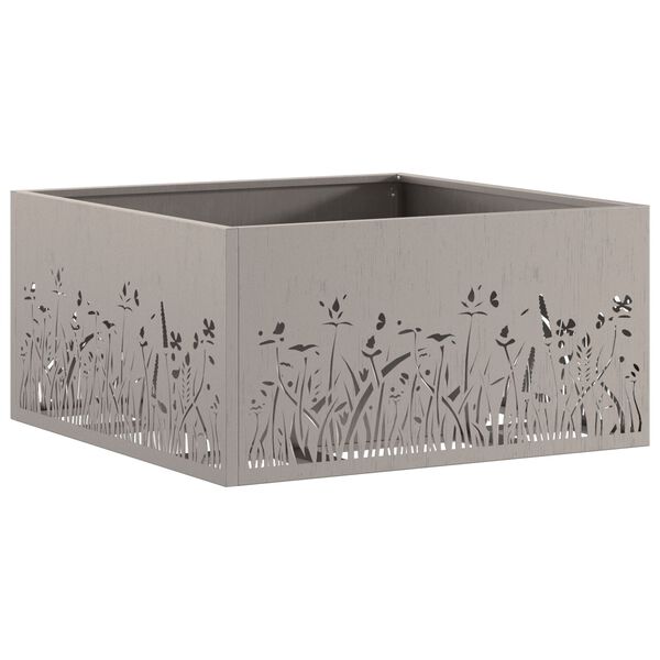 vidaXL Ohniště Hnědá 60 x 60 x 30 cm Ocel