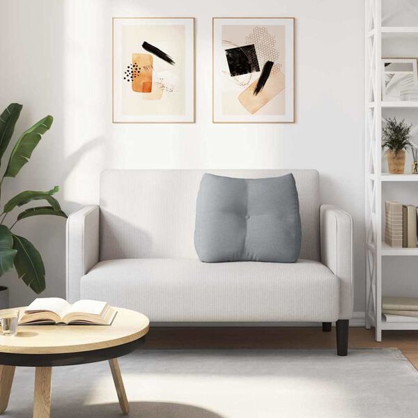 vidaXL Pol&scaron;t&aacute;ř na z&aacute;da Světle &scaron;ed&aacute; 60 x 24 x 50 cm textil