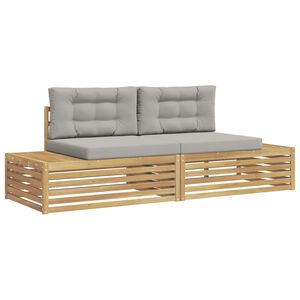 vidaXL Venkovn&iacute; pohovkov&aacute; souprava B&iacute;l&aacute; 230,5 x 83 x 73 cm Polyester