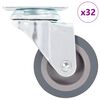 vidaXL 32 ks otočn&aacute; kolečka 50 mm