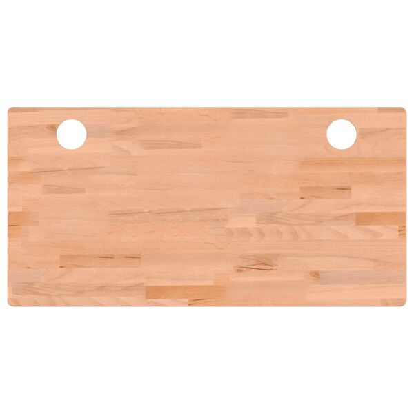 vidaXL Deska psac&iacute;ho stolu 110 x 55 x 1,5 cm masivn&iacute; bukov&eacute; dřevo