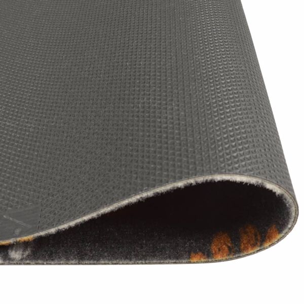 vidaXL Kuchyňsk&yacute; koberec omyvateln&yacute; Tlapky 60 x 180 cm samet