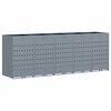 vidaXL &Uacute;ložn&yacute; box na 5 popelnic Světle &scaron;ed&aacute; 340 x 77,5 x 121,5 cm