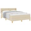 vidaXL Postel s boxspringem s pol&scaron;t&aacute;řem Kr&eacute;mov&aacute; 200 x 140 cm textil