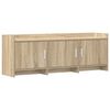 vidaXL Televizn&iacute; skř&iacute;ň 130 x 33 x 47 cm Dub sonoma Kompozitn&iacute; dřevo