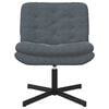 vidaXL Otočné relaxační křeslo Tmavě šedá 63 x 75 x 76 cm samet