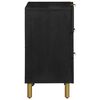 vidaXL Nočn&iacute; stolek čern&yacute; 50 x 33 x 62 cm kompozitn&iacute; dřevo
