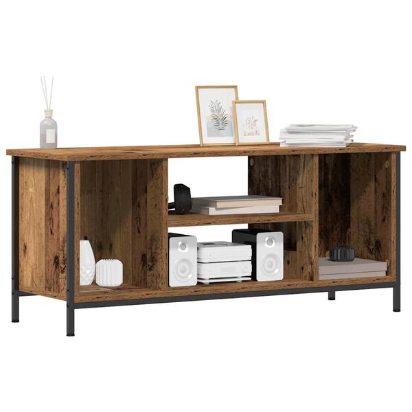 vidaXL Televizn&iacute; skř&iacute;ň Star&eacute; dřevo 102 x 35 x 45 cm kompozitn&iacute; dřevo