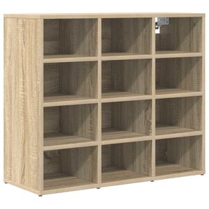 vidaXL Skř&iacute;ň na obuv 77,5 x 30 x 67 cm Kompozitn&iacute; dřevo Dub sonoma