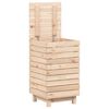 vidaXL Koš na prádlo 44 x 44 x 76 cm masivní borové dřevo