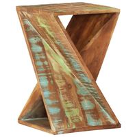 vidaXL Odkládací stolek 35 x 35 x 55 cm masivní recyklované dřevo