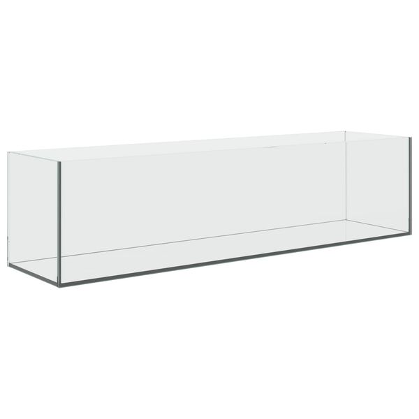 vidaXL Akv&aacute;rium s &uacute;loži&scaron;těm Transparentn&iacute; 80 x 20 x 20 cm Sklo