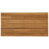 vidaXL Deska stolu 110 x 55 x 3,5 cm Obd&eacute;ln&iacute;kov&yacute; Pevn&eacute; teakov&eacute; dřevo