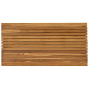 vidaXL Deska stolu 110 x 55 x 3,5 cm Obd&eacute;ln&iacute;kov&yacute; Pevn&eacute; teakov&eacute; dřevo