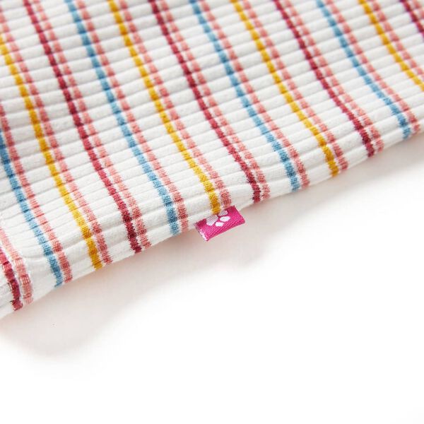 Dětsk&eacute; tričko s dlouh&yacute;m ruk&aacute;vem a zv&yacute;&scaron;en&yacute;m l&iacute;mcem ecru 140