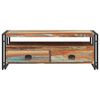 vidaXL TV stolek masivn&iacute; recyklovan&eacute; dřevo