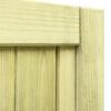 vidaXL Zahradn&iacute; branka impregnovan&aacute; borovice 125 x 100 cm