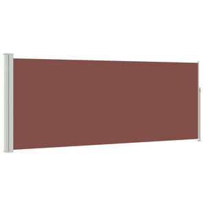 vidaXL Zatahovac&iacute; bočn&iacute; mark&yacute;za / z&aacute;stěna 120 x 300 cm hněd&aacute;