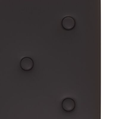 vidaXL Nástěnné panely 12 ks černé 90 x 30 cm umělá kůže 3,24 m²