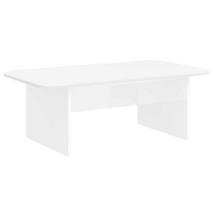 vidaXL Konferenčn&iacute; stolek B&iacute;l&aacute; 93 x 53 x 33 cm Kompozitn&iacute; dřevo