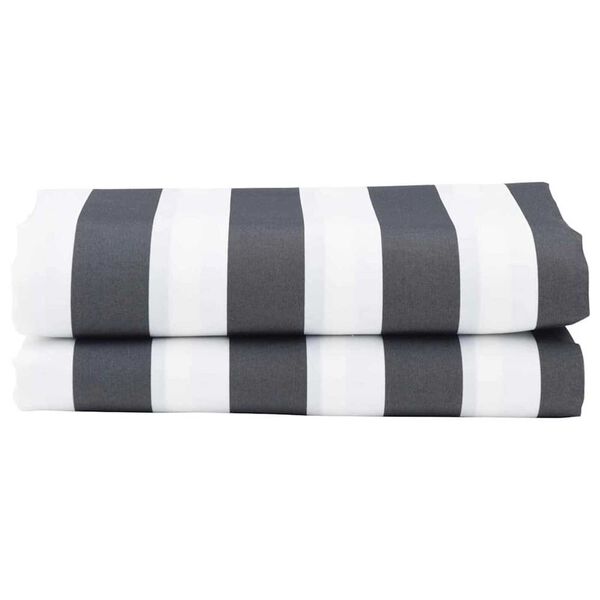 vidaXL Náhrada markýzy Antracitová a bílá 1000 x 160 cm