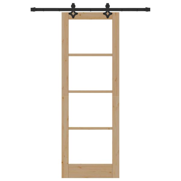 vidaXL Posuvné dveře Přírodní 73,5 x 211 cm