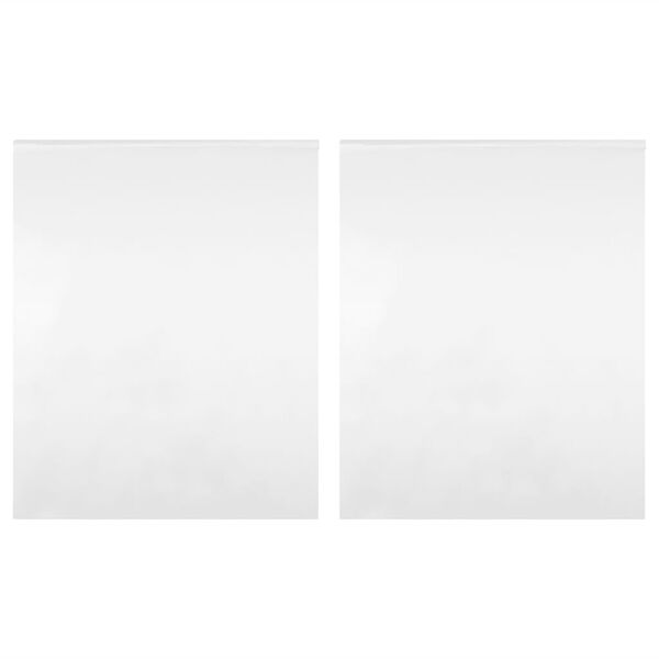 vidaXL Zrcadlov&eacute; f&oacute;lie 2 ks samolepic&iacute; 90 x 200 cm PET