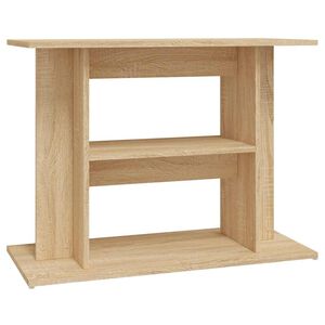 vidaXL Stojan na akv&aacute;rium dub sonoma 80 x 35 x 60 cm kompozitn&iacute; dřevo