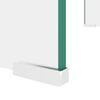 vidaXL TV stolek / podstavec na monitor sklo čiré 60x25x11 cm