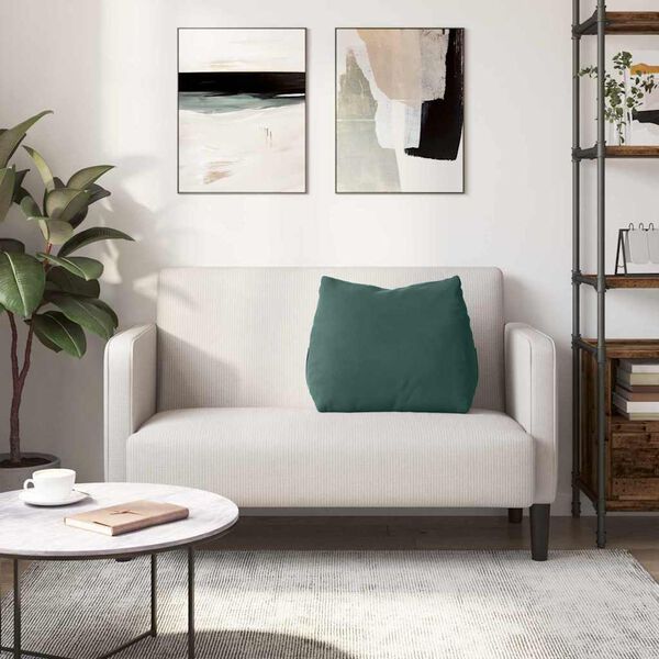 vidaXL Pol&scaron;t&aacute;ř na z&aacute;da Tmavě zelen&aacute; 60 x 20 x 50 cm Žebrovan&aacute; l&aacute;tka