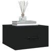 vidaXL Nástěnné noční stolky 2 ks černé 35 x 35 x 20 cm