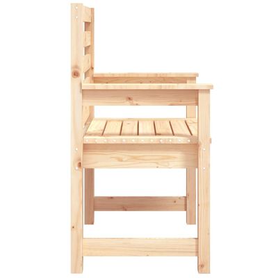 vidaXL Zahradní židle 2 ks 60 x 48 x 91 cm masivní borové dřevo