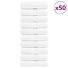 vidaXL Pr&eacute;miov&eacute; ručn&iacute;ky pro hosty SOLUND 50 ks b&iacute;l&eacute; 30x50 cm 600 g/m&sup2;