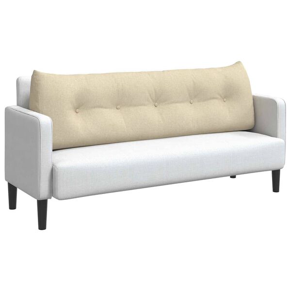 vidaXL Pol&scaron;t&aacute;ř na z&aacute;da Kr&eacute;mov&aacute; 160 x 24 x 50 cm textil