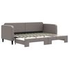 vidaXL V&aacute;lenda s přist&yacute;lkou taupe 80 x 200 cm textil