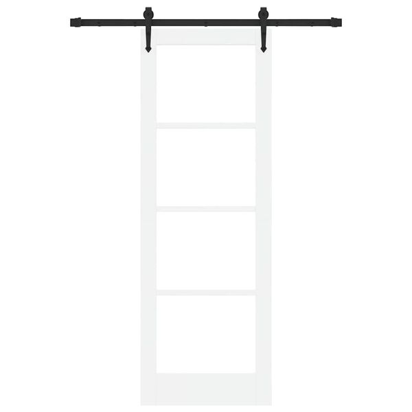 vidaXL Posuvné dveře ORKDAL Bílá 73,5 x 211 cm