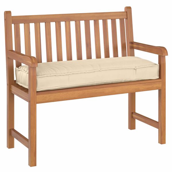 vidaXL Pol&scaron;t&aacute;ř B&eacute;žov&aacute; 110 x 40 x 8 cm Oxford l&aacute;tka