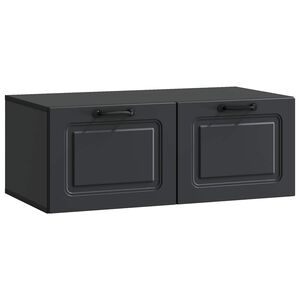 vidaXL N&aacute;stěnn&aacute; TV skř&iacute;ň Čern&aacute; 78,5 x 41 x 30 cm Kompozitn&iacute; dřevo