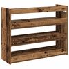 vidaXL Botn&iacute;k old wood 80x25x62 kompozitn&iacute; dřevo