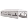 vidaXL Zahradn&iacute; party stan 3x12 m b&iacute;l&yacute;