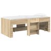 vidaXL Dětsk&aacute; vysok&aacute; postel 2 pcs Sonoma 203 x 101,1 x 68,5 cm