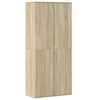 vidaXL Botn&iacute;k dub sonoma 80 x 39 x 178 cm kompozitn&iacute; dřevo
