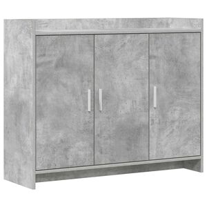 vidaXL Serv&iacute;rovac&iacute; skř&iacute;ň Betonově &scaron;ed&aacute; 98,5 x 33 x 80 cm