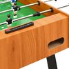 vidaXL Skládací stolní fotbal 121 x 61 x 80 cm světle hnědý