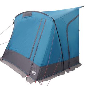 vidaXL Stan na zadn&iacute; dveře auta osoba 285 x 255 x 245 cm Modr&aacute; taft